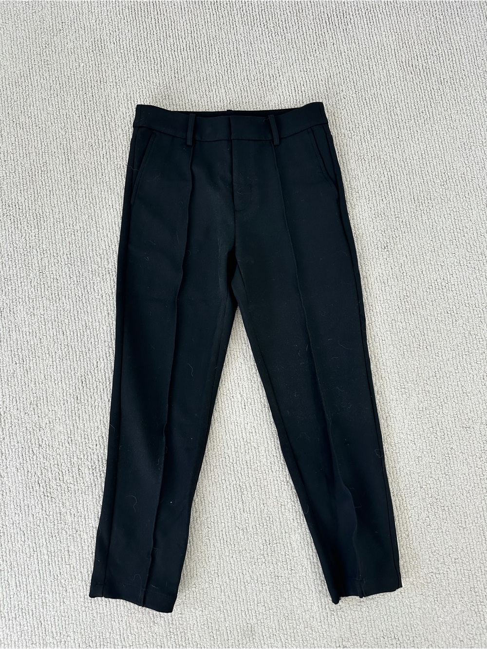 Madewell ankle zip tuxedo pant